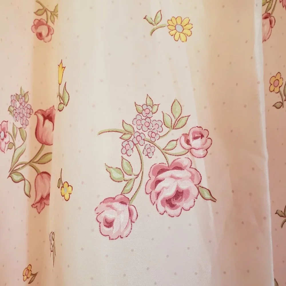 Vintage curtain panels